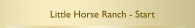 Little Horse Ranch - Start